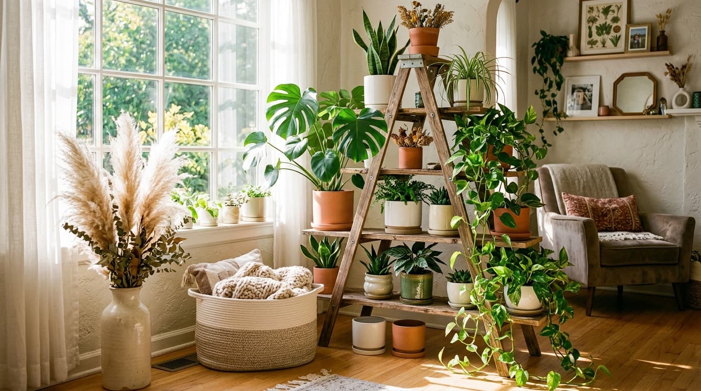 Boho Plant Corner