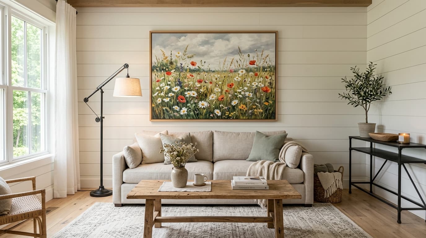 Modern Farmhouse Living Room