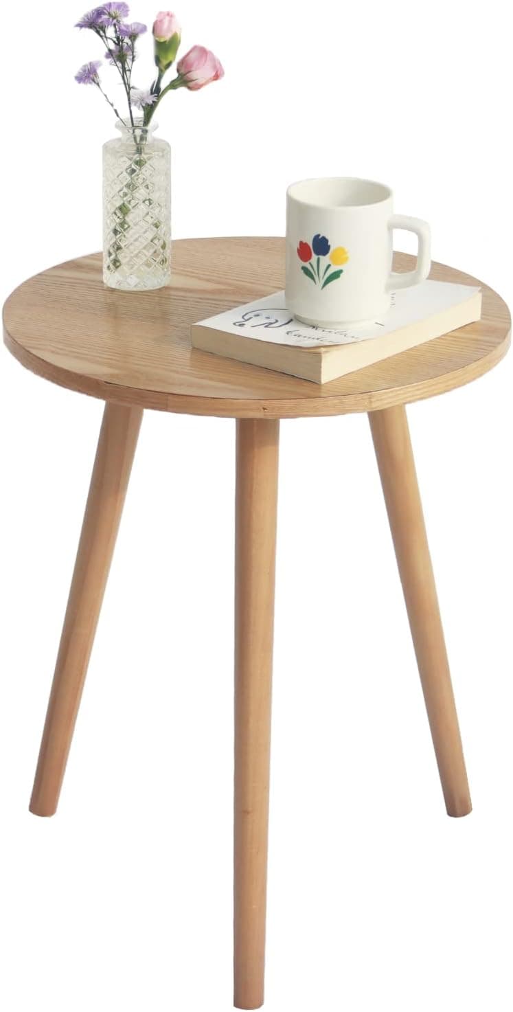 Round Accent Table, Small Nightstand