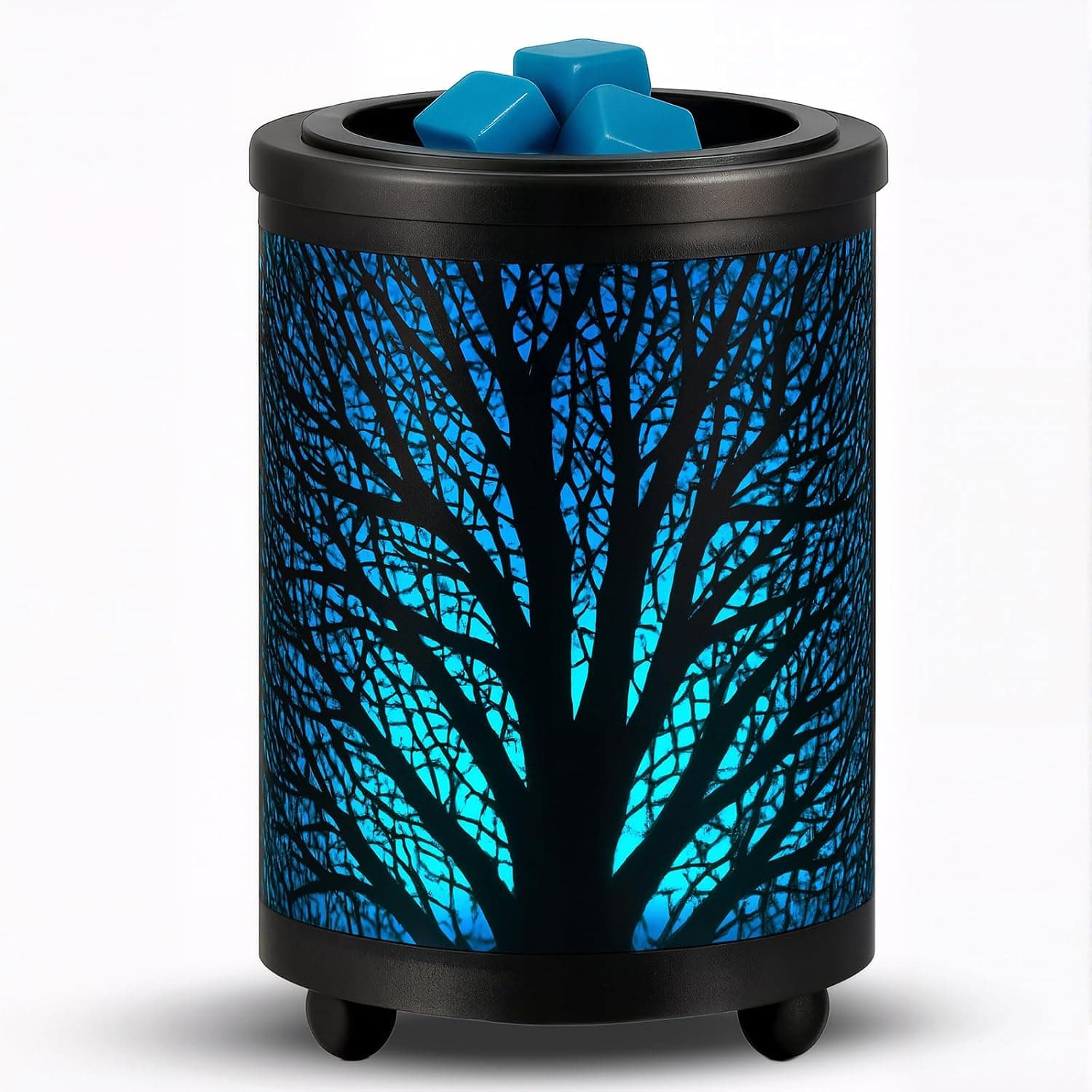 Leyoue Electric Wax Melt Warmer, PTC Heating Plate with 7 Color LED Changing Light