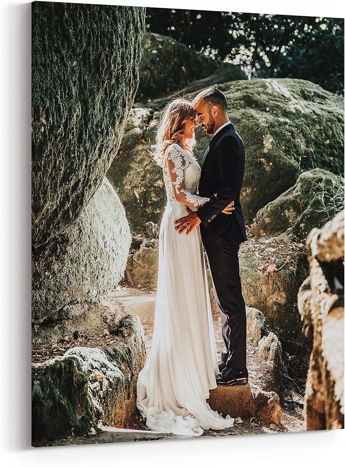 Personalized Custom Canvas Prints: Photo On Canvas (Framed 11X14) - Transform Your Photos into Stunning Framed Wall Art